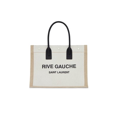 YSL RIVE GAUCHE TOTE IN CANVAS 617481FAABR9054 (39*31*18cm)